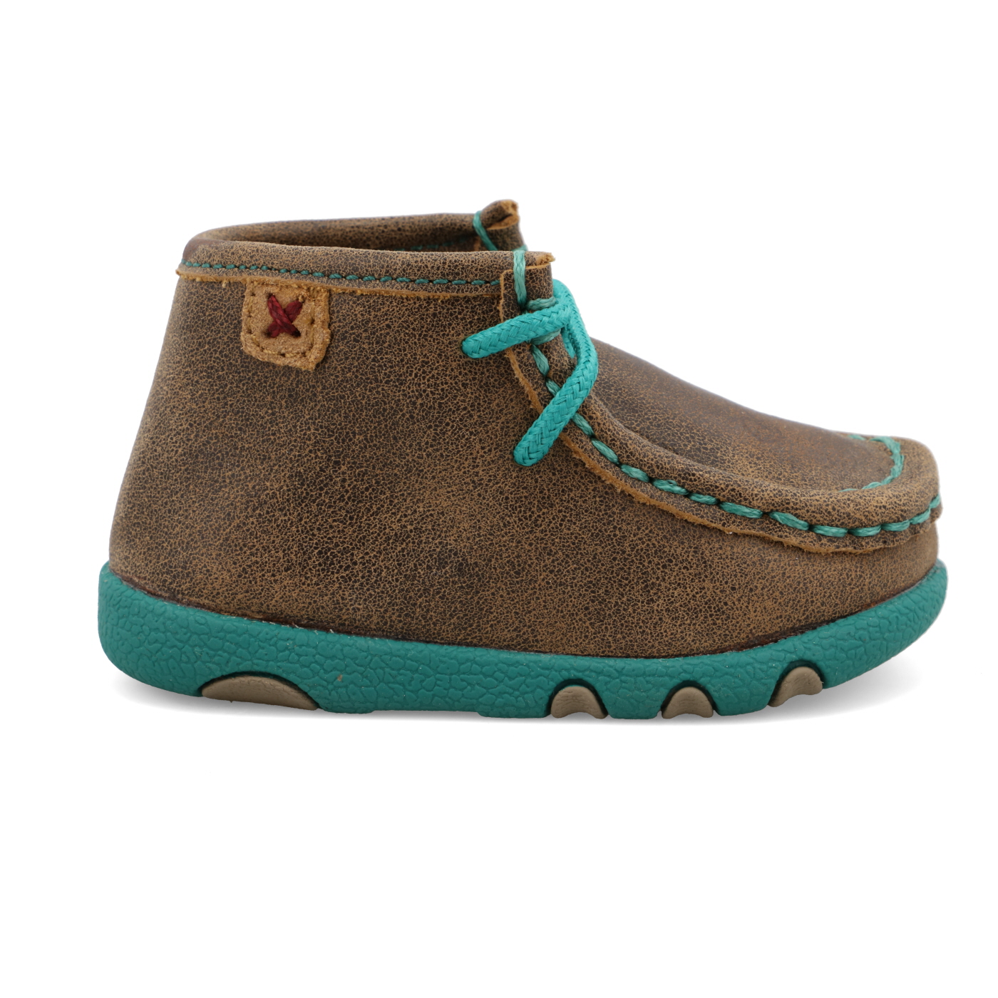 Twisted X Infant Bomber/ Turquoise Chukka Driving Moc ICA0008 