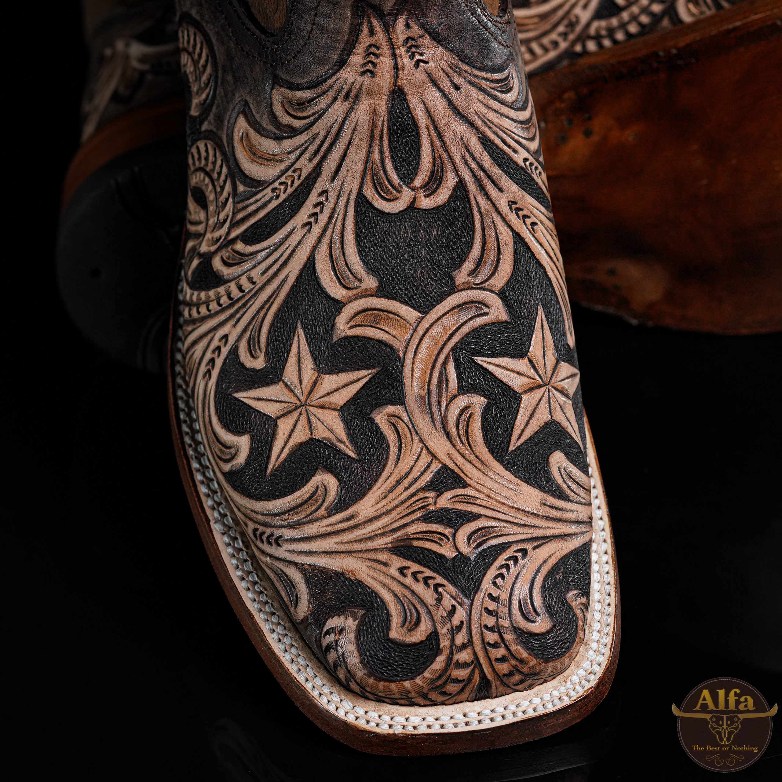 Blackjack hand tooled clearance boots