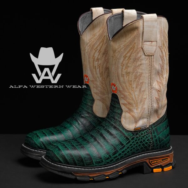 Caiman steel 2025 toe boots