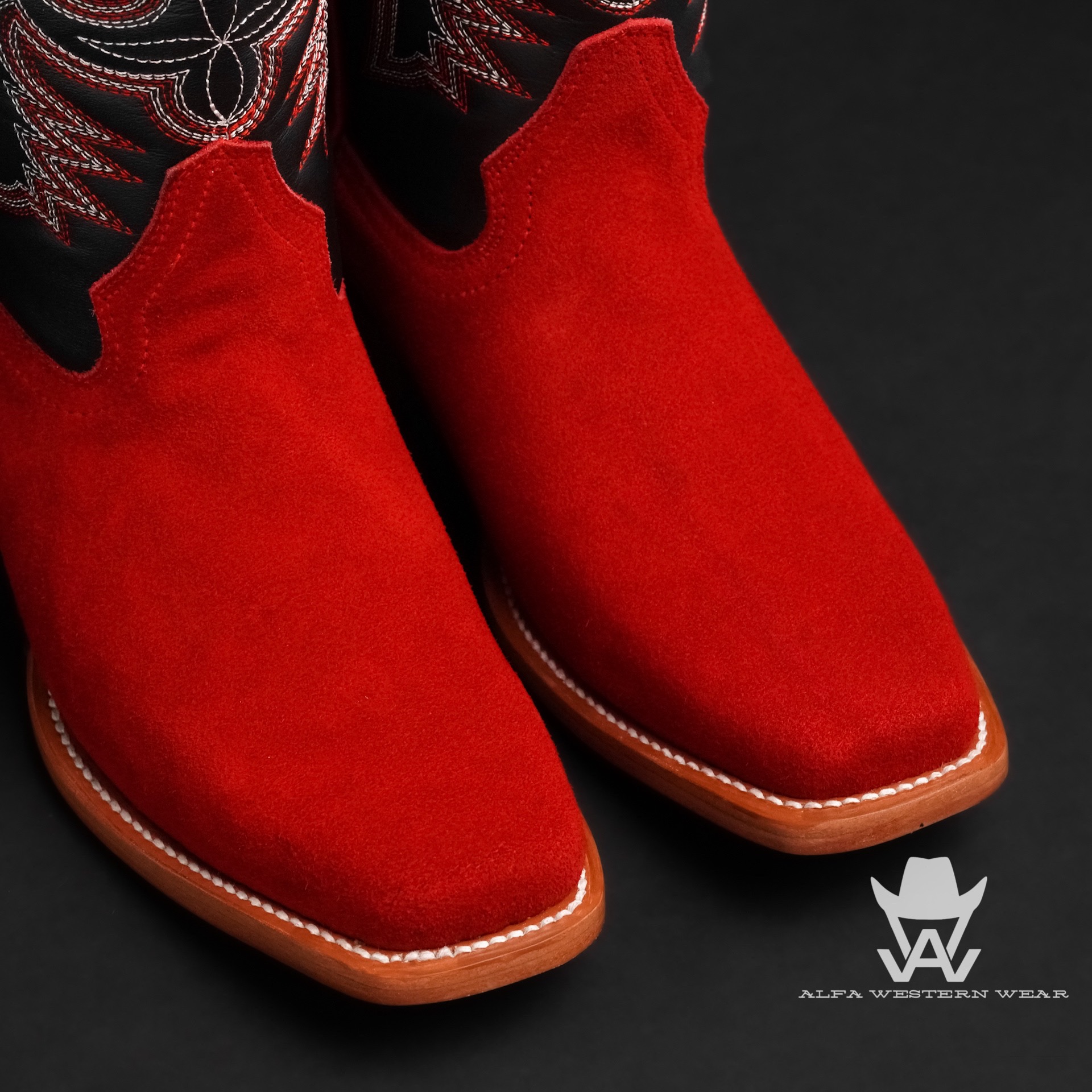 Red Mr. J Custom Men’s Shoes. Western online Shoes. Custom Shoes.