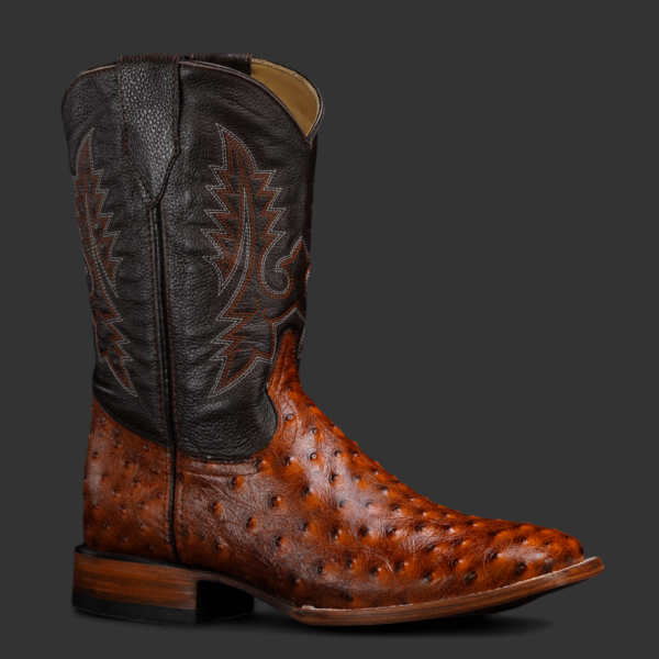 Cognac 2024 ostrich boots