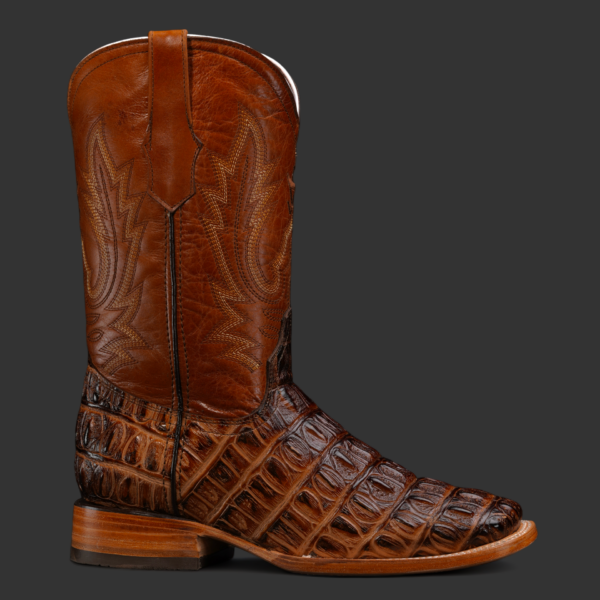 Orix Caiman Horn Back– Square Toe – Alfa Western Wear