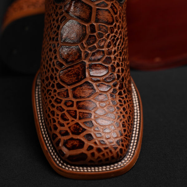 Cognac Sea Turtle – Square Toe