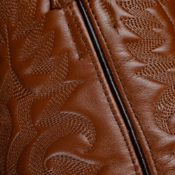 Brown Cowhide – Round Toe