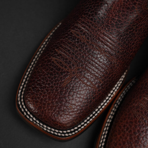 Brown Bullhide – Square Toe