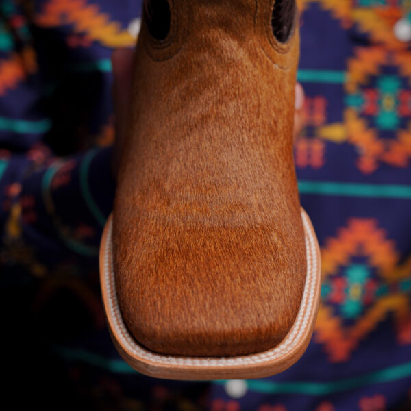 Genuine Cowhide – Square Toe