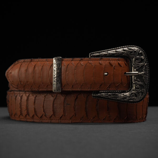 Brown Python Belt