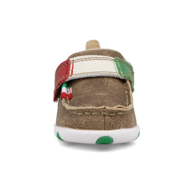 Twisted X Infant Driving Moc Dusty Tan & Multi