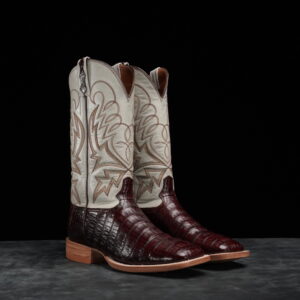Genuine Caiman Belly "Brown"