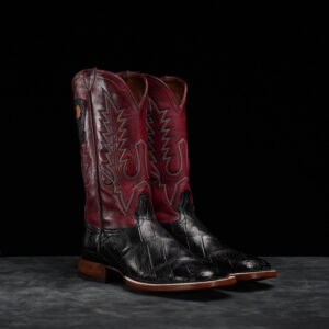 Genuine American Alligator Belly "Black"