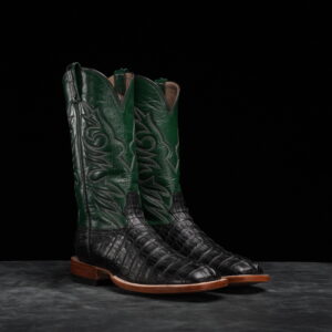 Genuine Caiman Tail "Black"