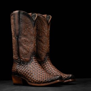 Brown Basketweave – Legacy Dubai Toe