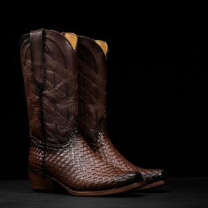 Brown Basketweave – Legacy Dubai Toe