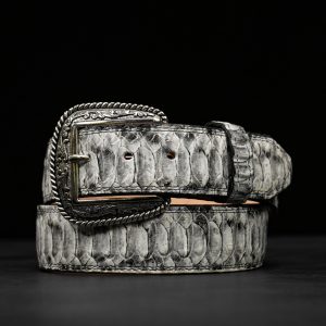 Natural Python Belt