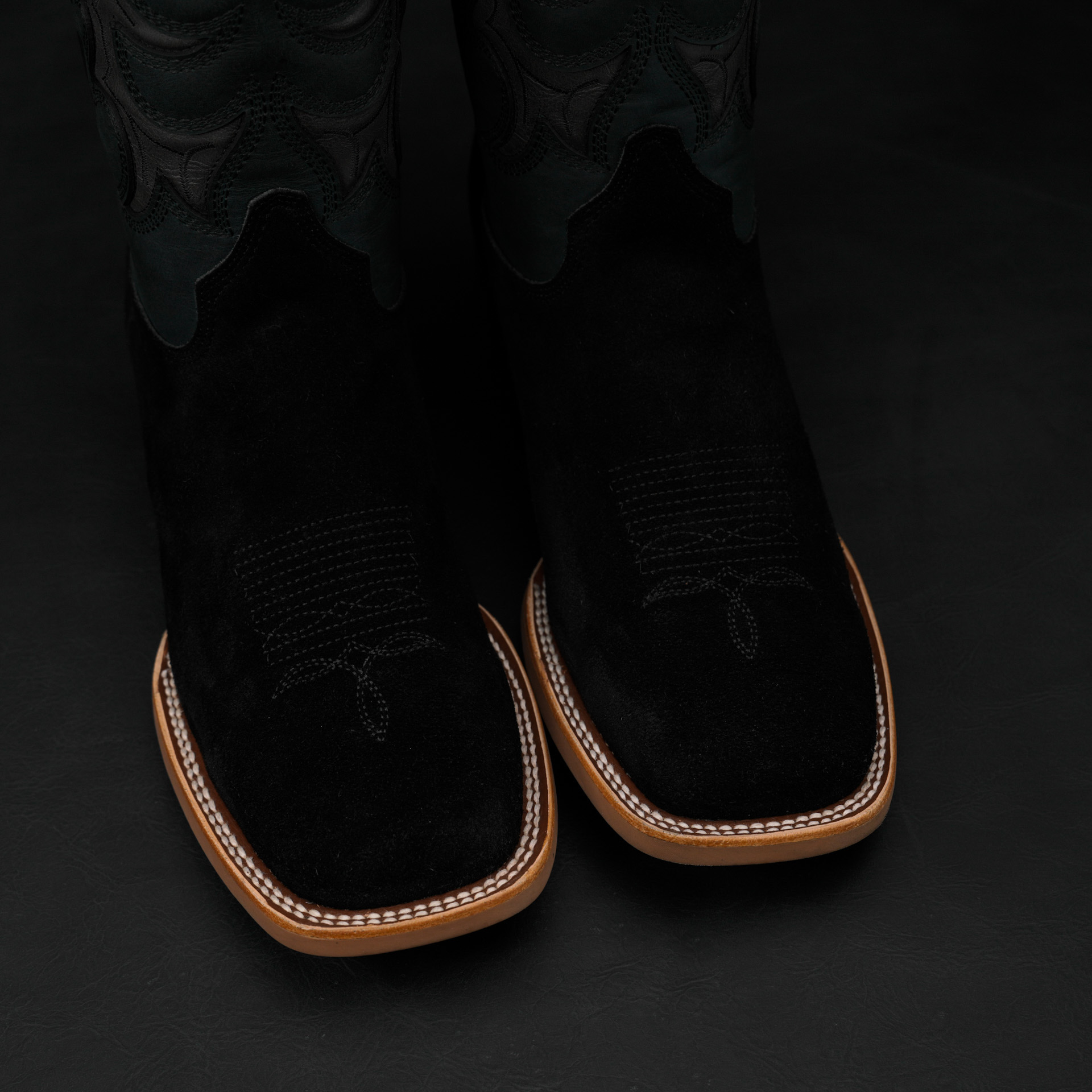 Black Roughout – Arena Square Toe - Image 3