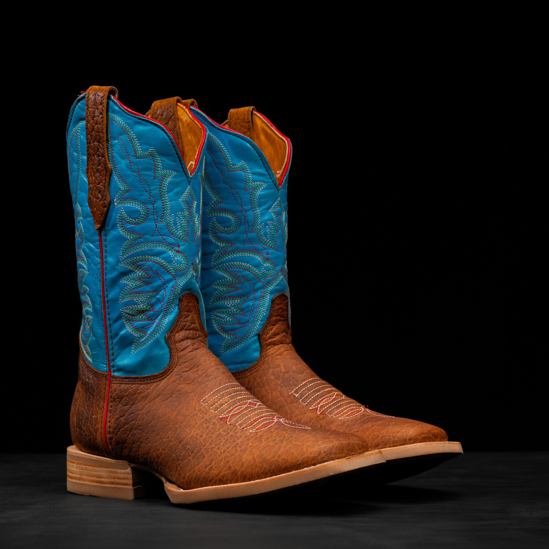 Honey Bullhide - Ranch Square Toe