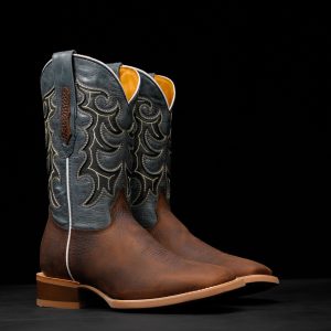 Brown Bullhide - Arena Square Toe
