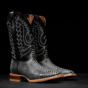 Denim Python – Square Toe