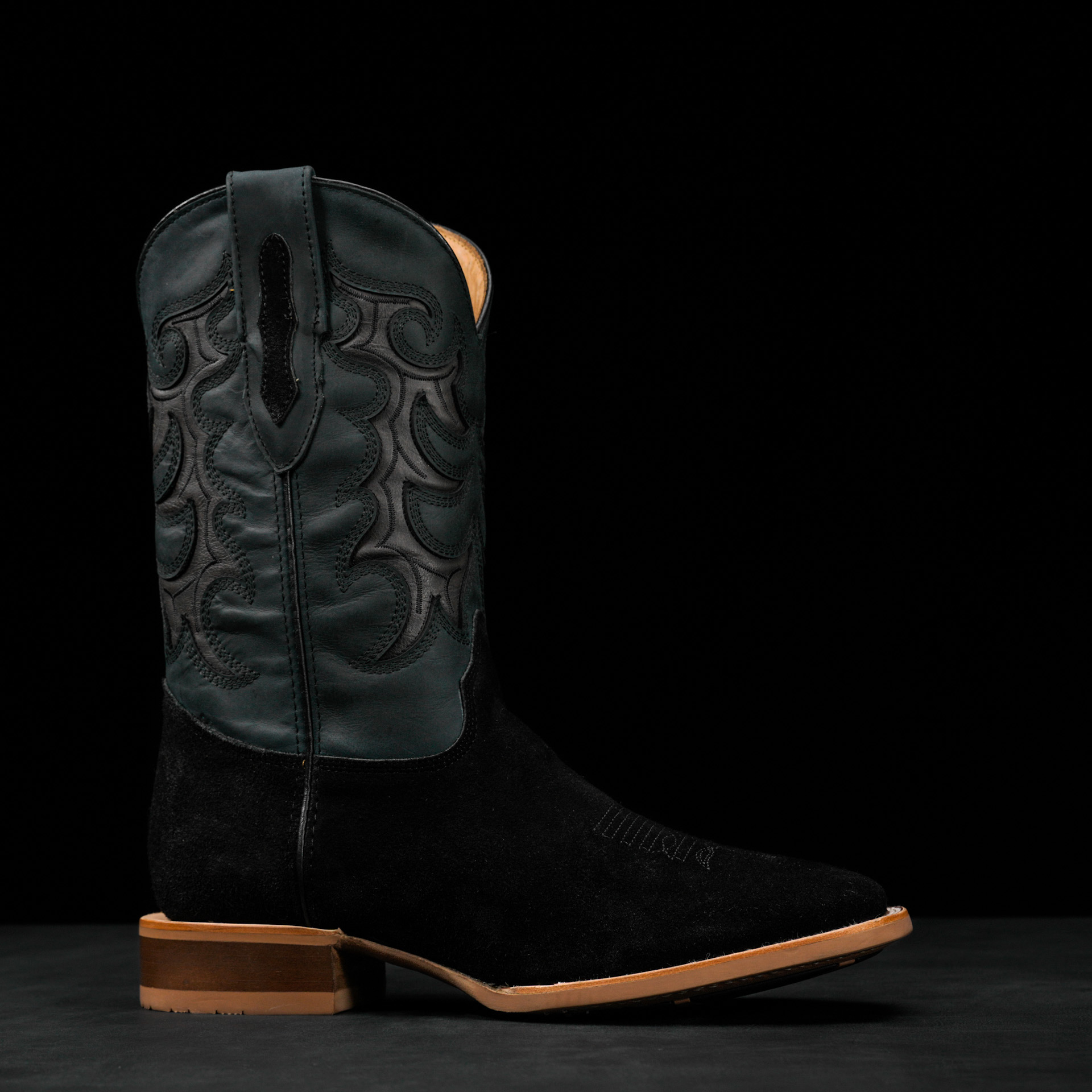 Black Roughout – Arena Square Toe - Image 2