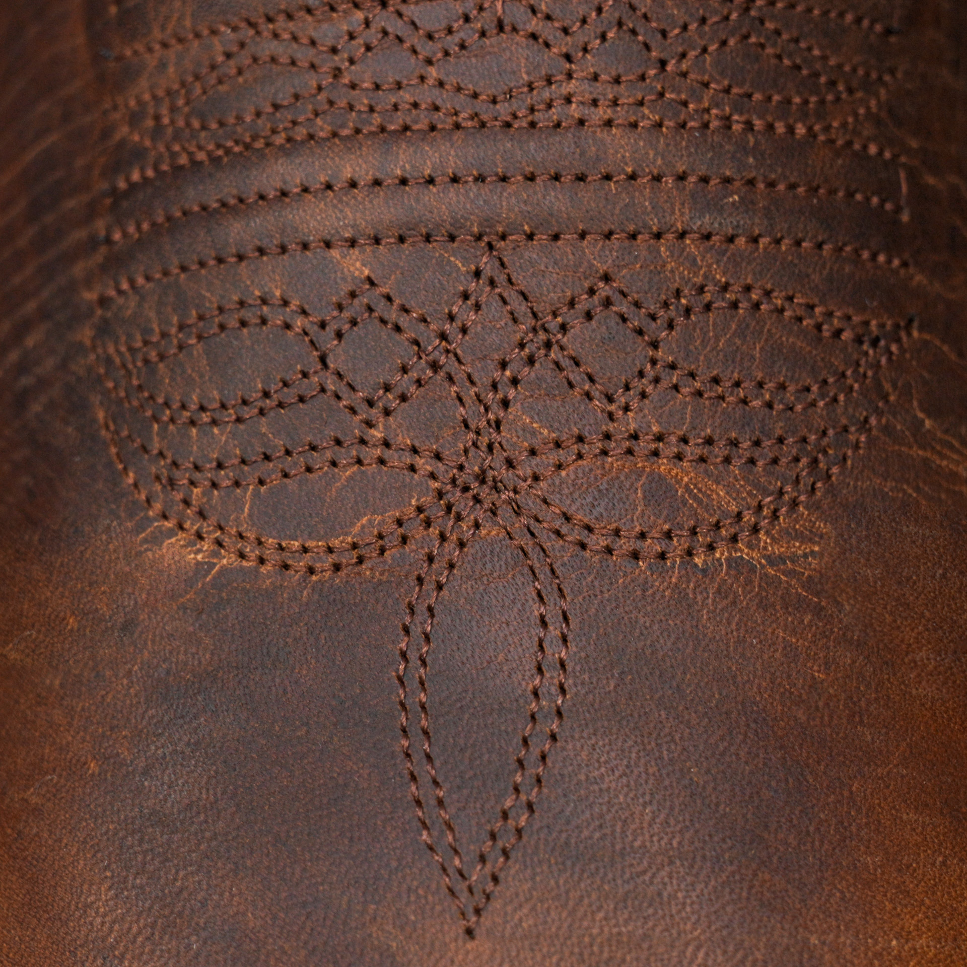 Brown Cowhide – Square Toe - Image 4