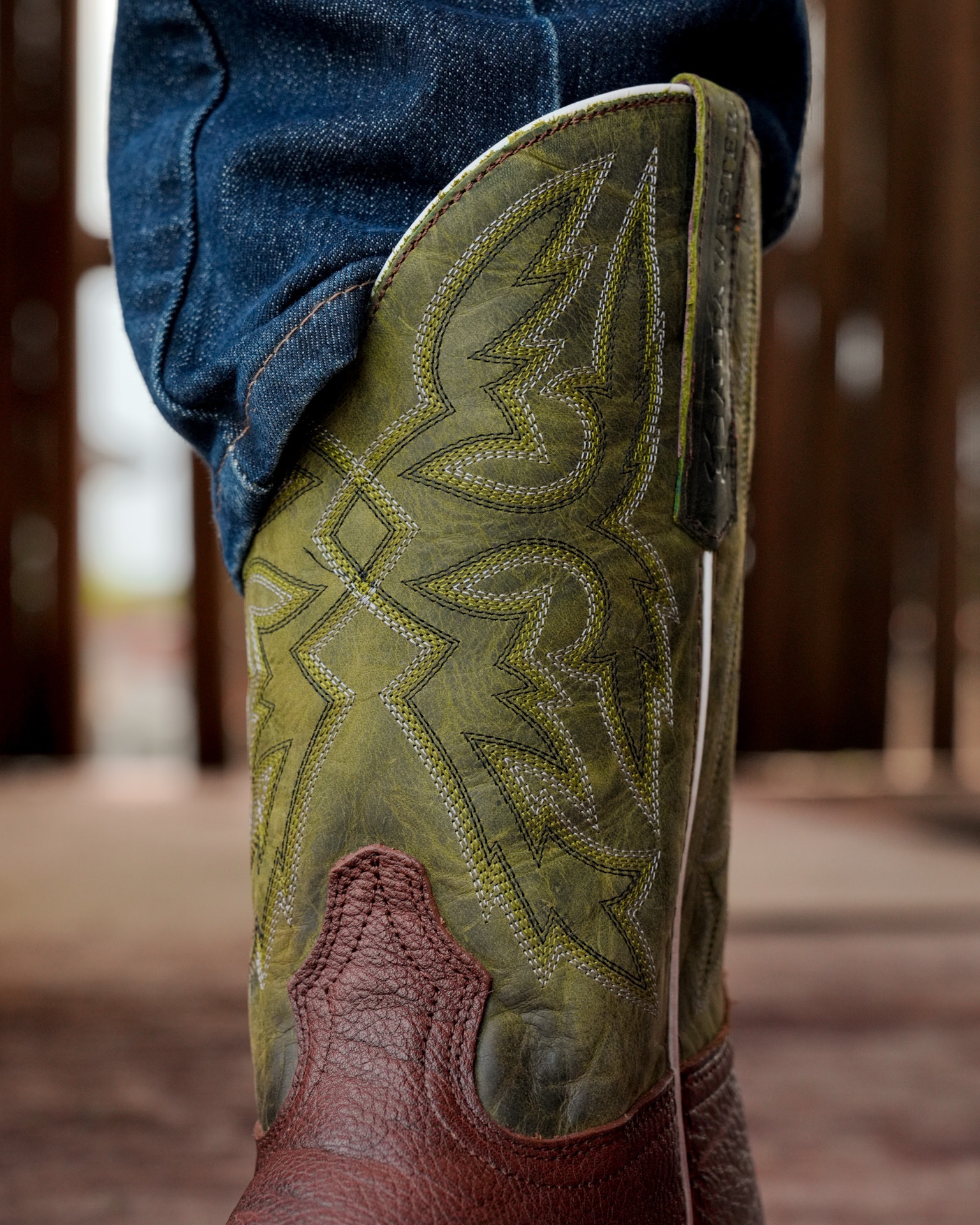 Flyweight Cognac Bullhide - Heritage Square Toe - Image 7