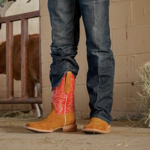 Tabacco Roughout – Ranch Square Toe