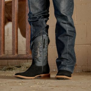 Black Roughout – Arena Square Toe