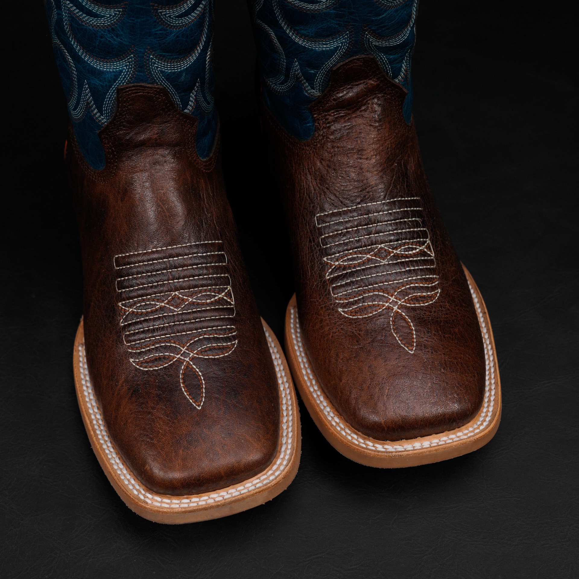 Brown Bullhide - Ranch Square Toe - Image 3