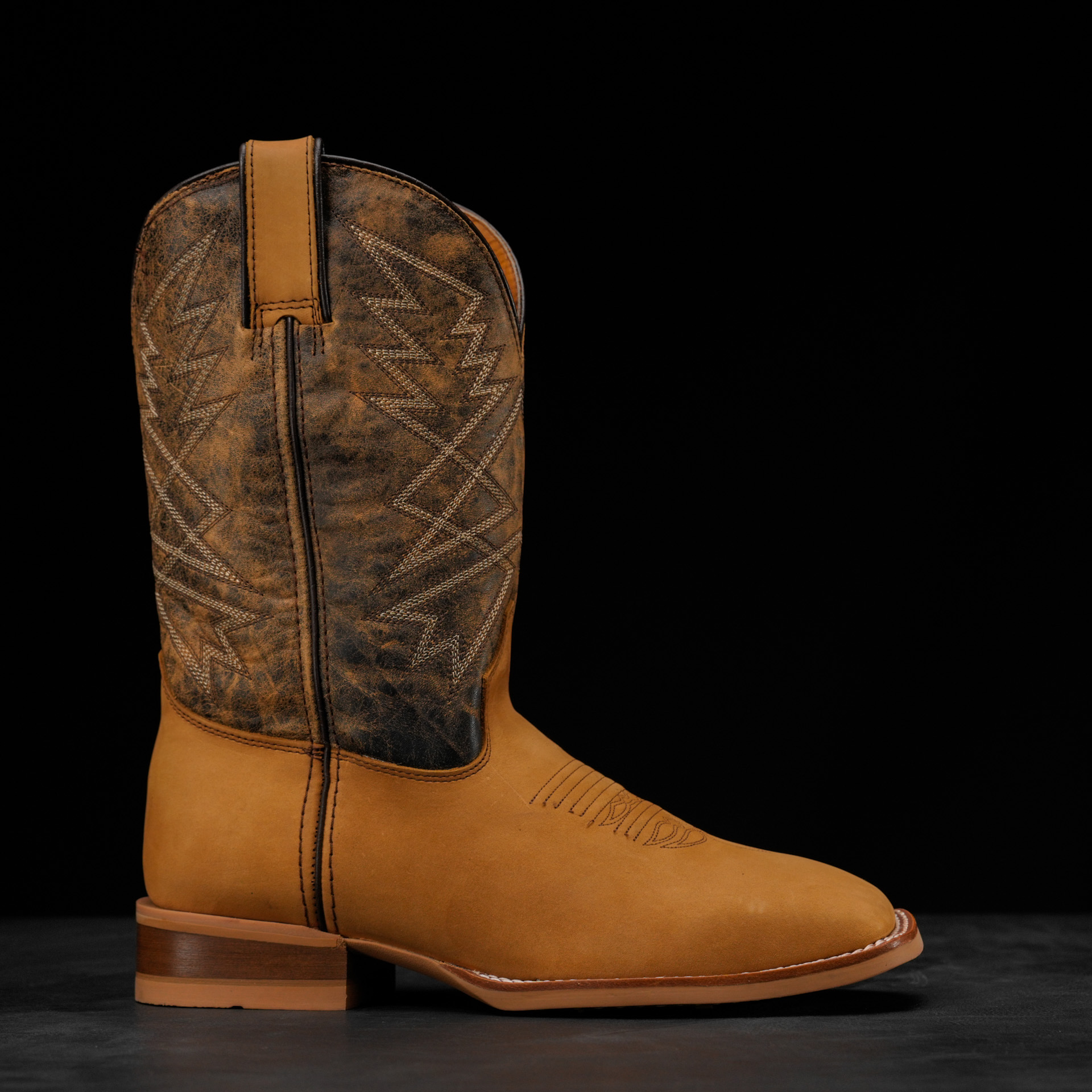 Honey Cowhide – Square Toe - Image 2