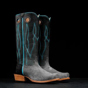 Gray Roughout - Cutter Toe