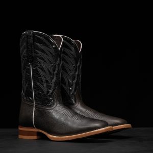 Gray Cowhide – Heritage Square Toe