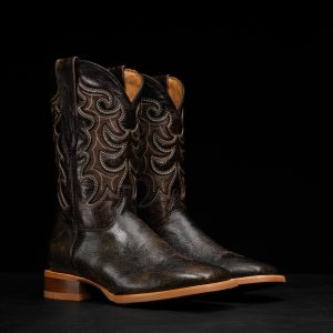Brown Bullhide - Arena Square Toe