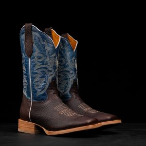 Brown Bullhide - Ranch Square Toe