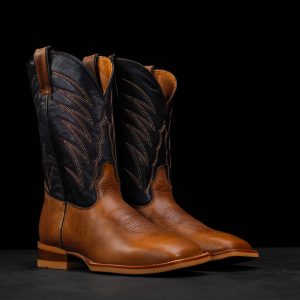 Honey Cowhide – Square Toe