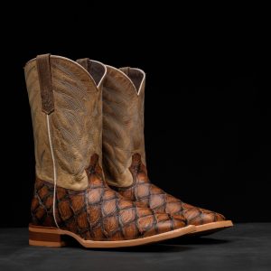 Honey Fish Scale – Heritage Square Toe