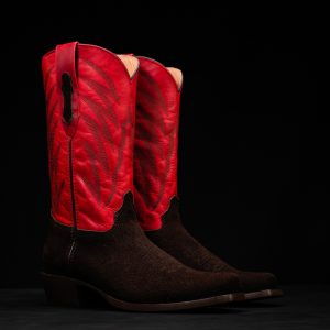 Brown Roughout – Cutter Toe