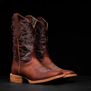 Honey Bullhide - Ranch Square Toe