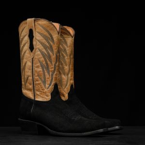 Black Roughout – Cutter Toe