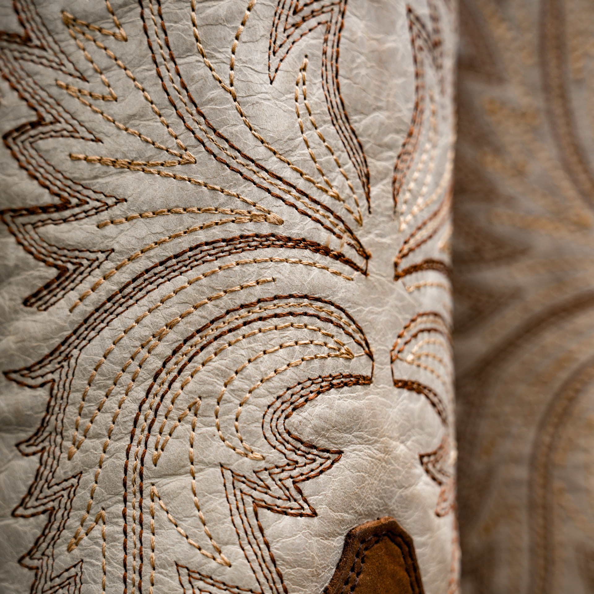 Brown Cowhide – Arena Square Toe - Image 6
