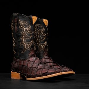 AUTHENTIC Brown Pirarucu – Arena Square Toe
