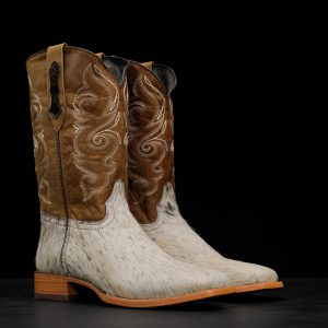 Authentic Hair on Hide – Square Toe