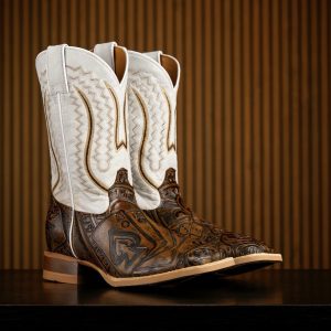 "The Gambler" Tan Safari – Square Toe