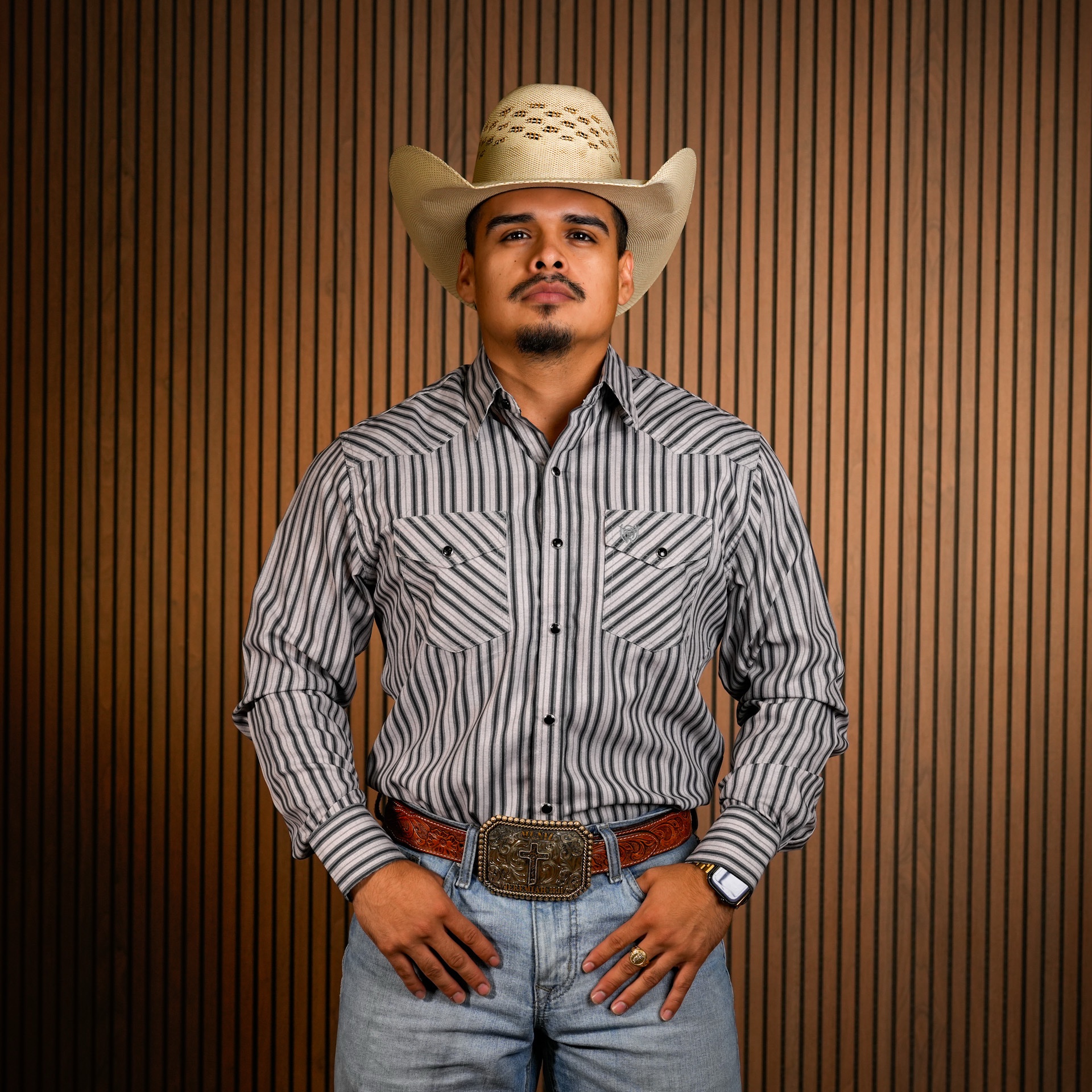 The Smokey Trail Long Sleeve Pearl Snap Button Up Shirt