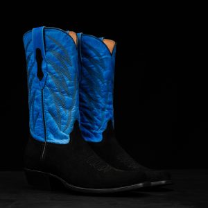 Black Roughout – Cutter Toe