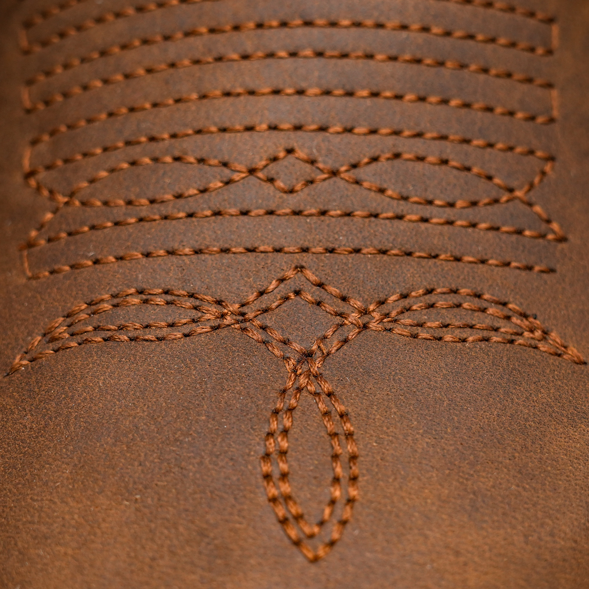 Brown Cowhide – Arena Square Toe - Image 5