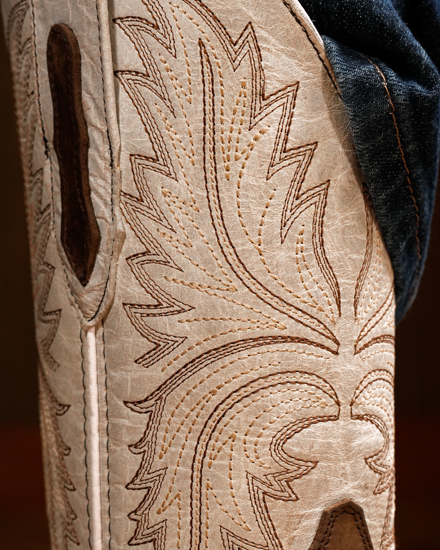 Brown Cowhide – Arena Square Toe - Image 14