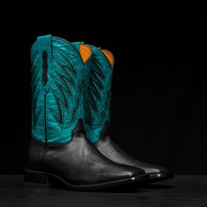 Black Bullhide - Arena Square Toe