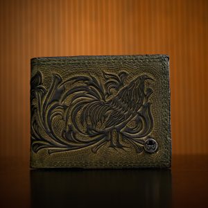 Rooster – Hand Tooled Wallet