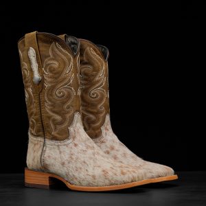 Authentic Hair on Hide – Square Toe