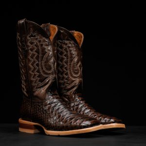 Brown Giant Python – Square Toe
